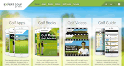 Desktop Screenshot of expertgolf.com